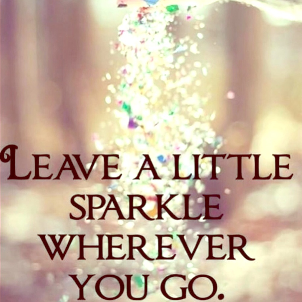I love to sparkle!